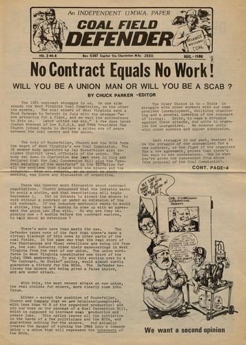 Coal Field Defender Vol. 3 No. 4