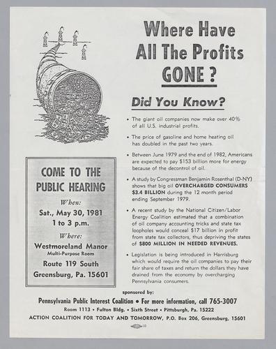 Public Hearing Flyer