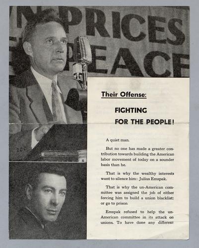 "Their Offense: Fighting For The People!" Flyer