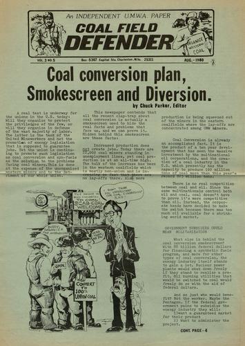Coal Field Defender Vol. 3 No. 5