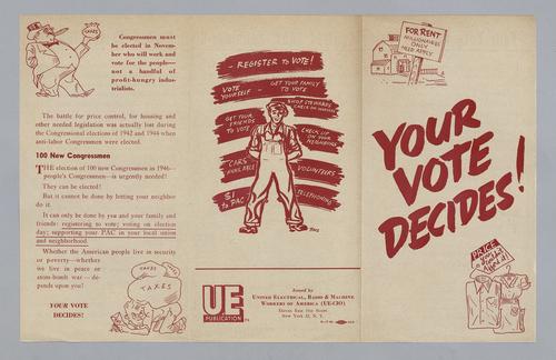 "Your Vote Decides" Pamphlet