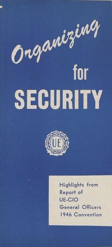"Organizing for Security" Pamphlet