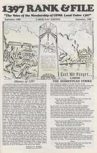 1397 Rank & Rile Labor Day Edition