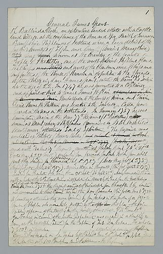 Notes General James Grant and Samuel Wharton