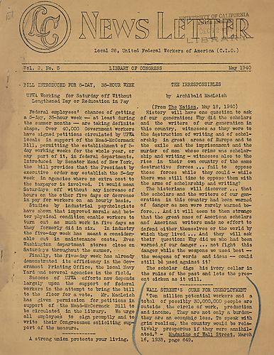 LC News Letter Vol. 2, No. 5