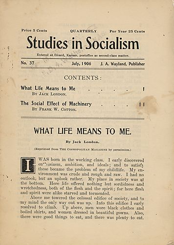 "Studies in Socialism" Pamphlet