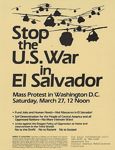 Stop The U.S. War in El Salvador