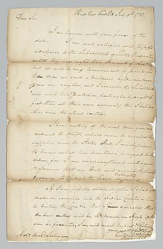 Daniel Brodhead to Archibald Lochry