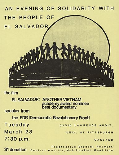 An Evening of Solidarity With The People of El Salvador