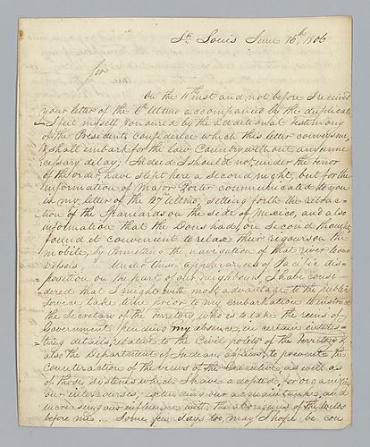 James Wilkinson to Henry Dearborn