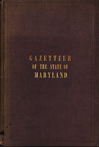 Gazetteer of the state of Maryland