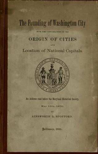 founding of Washington City