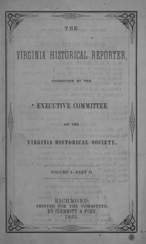 Virginia historical reporter