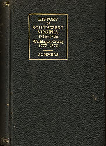 History of southwest Virginia, 1746-1786