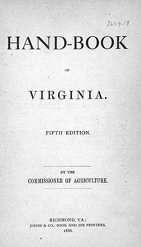 Handbook of Virginia