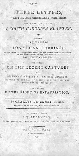 Three letters, written, and originally published, under the signature of a South Carolina planter
