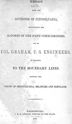 Message from the governor of Pennsylvania