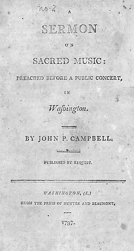 sermon on sacred music