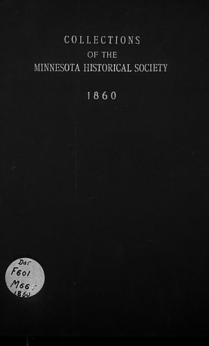Voyage in a six-oared skiff to the Falls of Saint Anthony in 1817