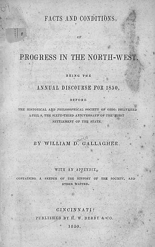 Facts and conditions of progress in the north-west