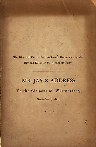 rise and fall of the pro-slavery democracy and the rise and duties of the Republican party