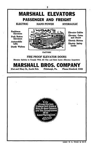 Polk's Pittsburgh city directory