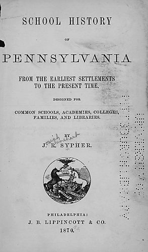 School history of Pennsylvania