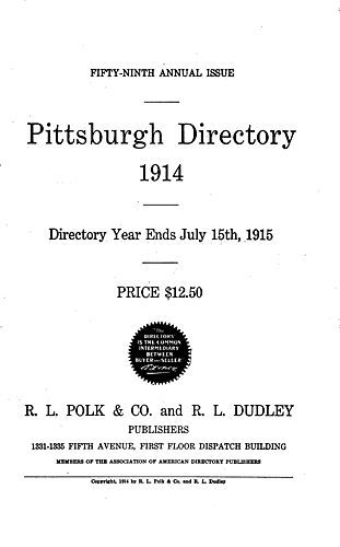 Pittsburgh directory