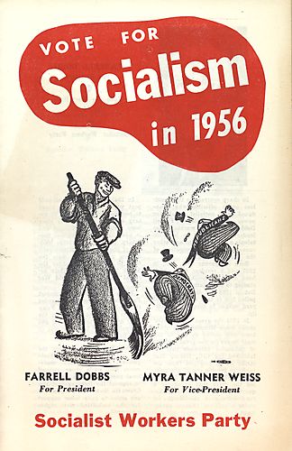 "Vote for Socialism in 1956" Pamphlet