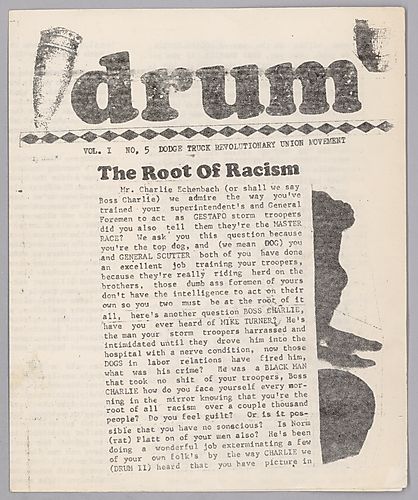 Drum: The Root of Racism