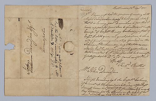 Richard Butler to John Davidson