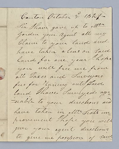 Abner Boyd to William Croghan Jr.