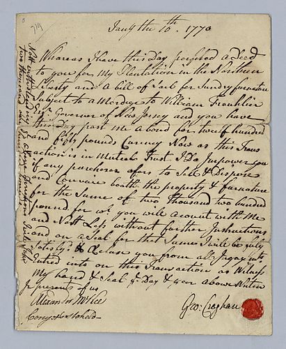 George Croghan to Alexander McKee