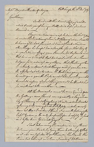 John Campbell to Messrs. Baynton, Wharton & Morgan