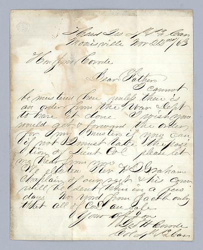 George H. Covode to John Covode