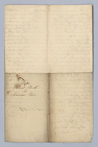 Samuel Foutch to Solomon Fair, Deed