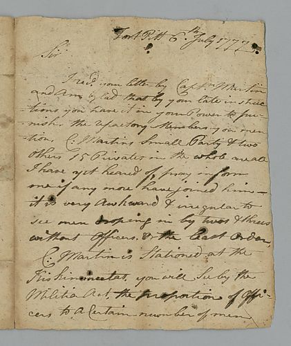 Edward Hand to Archibald Lochry