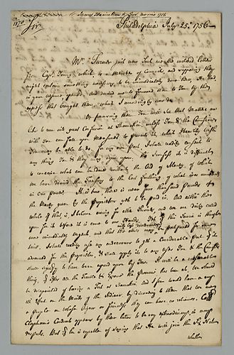 James Hamilton to Robert Hunter Morris