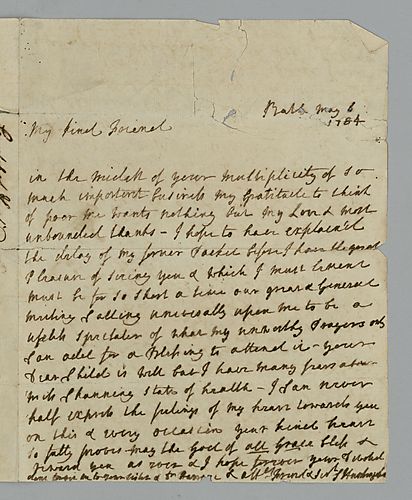 Selina Hastings, Countess of Huntingdon to Henry Laurens