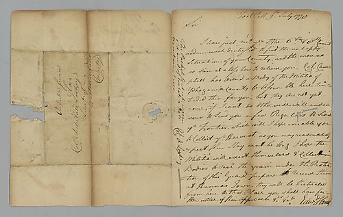 Edward Hand to Archibald Lochry