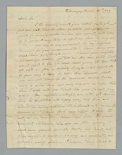 George W. Hancock to William Croghan Jr.