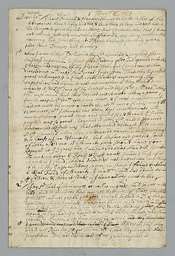 Thomas Holme to William Penn [duplicate]