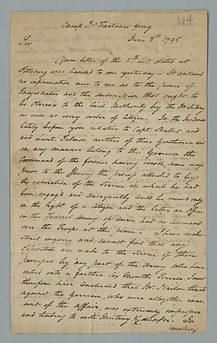 Daniel Morgan to Alexander Addison