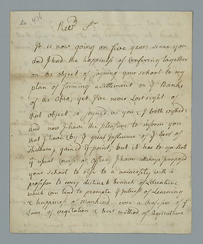 P. Lyman to Reverend Eleazer Wheelock