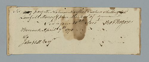 Robert Moyer to John Hall