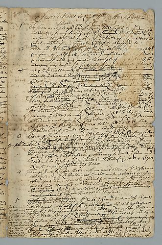 William Penn, Instructions to William Markham