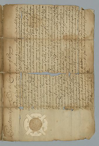 Pennsylvania Commissioners of Property, Order for a survey and division of land