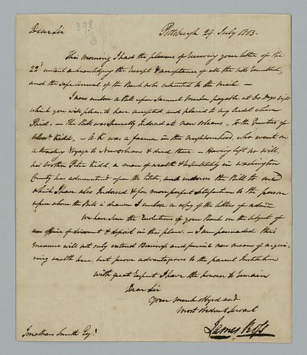 James Ross to Jonathan Smith