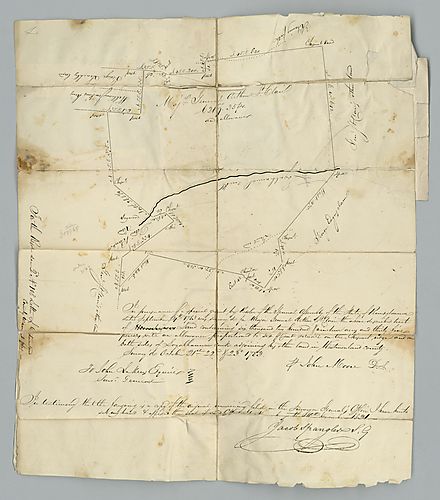 Arthur St. Clair Land Survey [duplicate], October 21-23, 1783