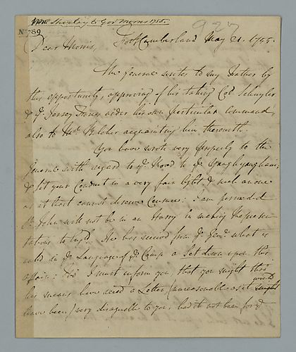 William Shirley to Robert Hunter Morris